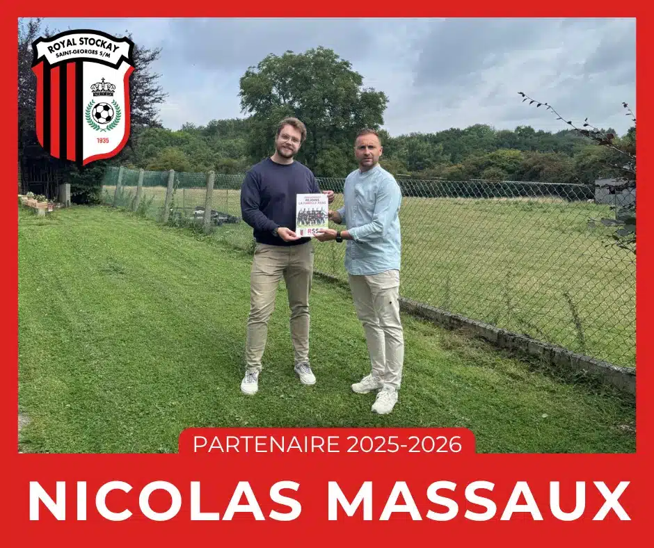Nouveau partenaire officiel, Nicolas MASSAUX