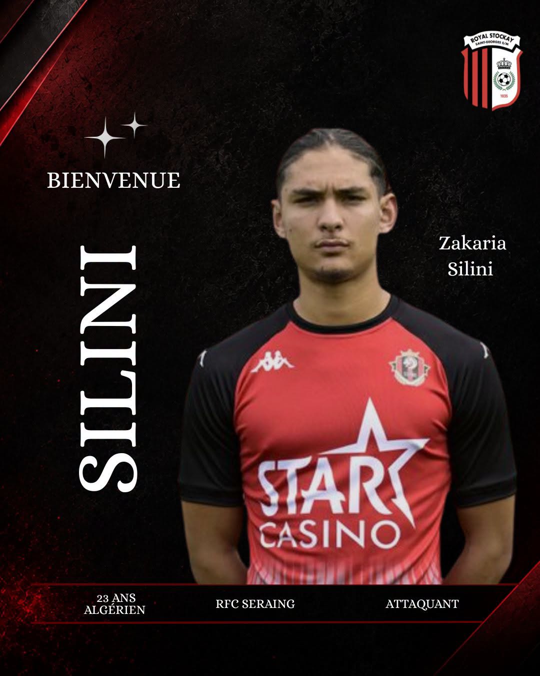 Arrivée de Sakaria Silini, un sérieux renfort