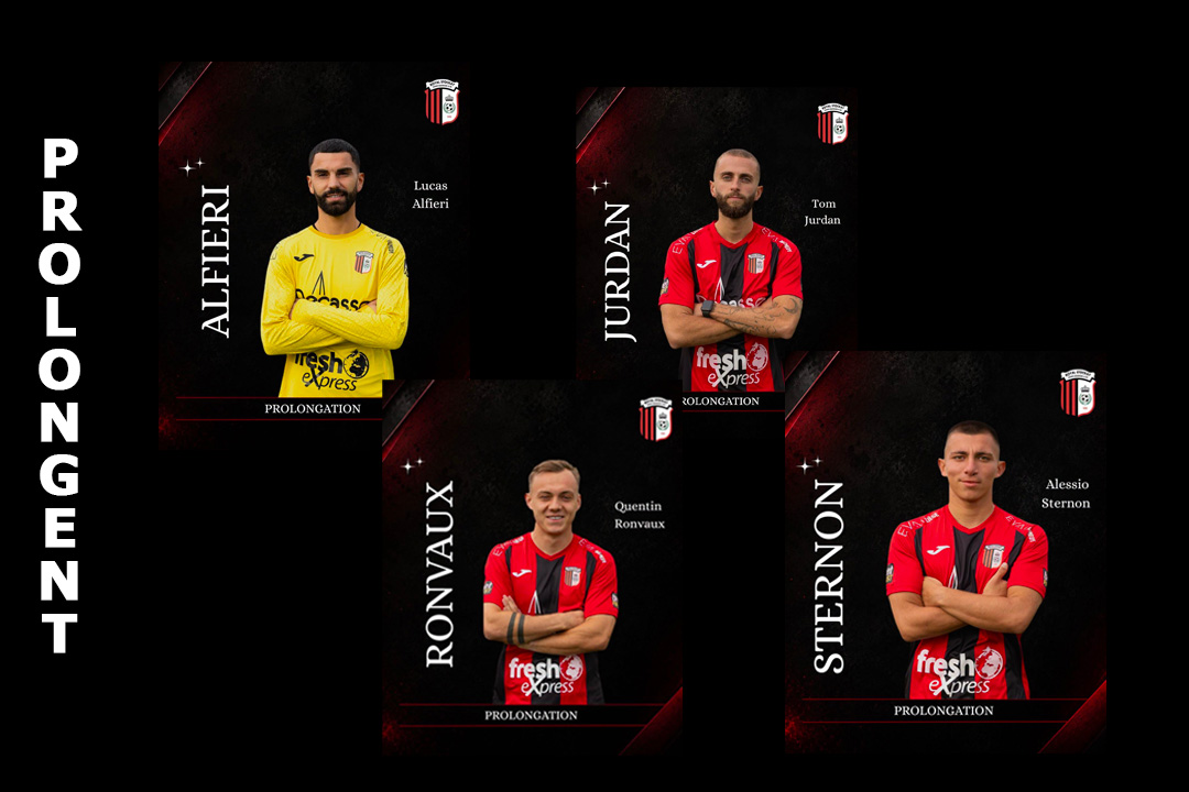 Alfieri, Ronvaux, Jurdan, Sternon prolongent