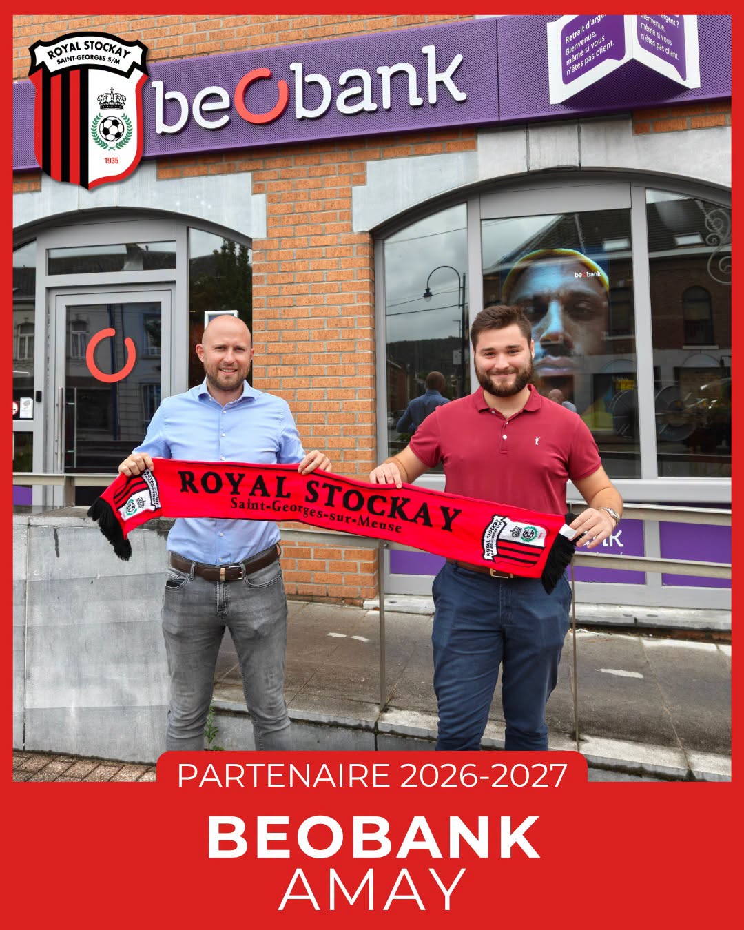Beobank Amay partenaire RSSG