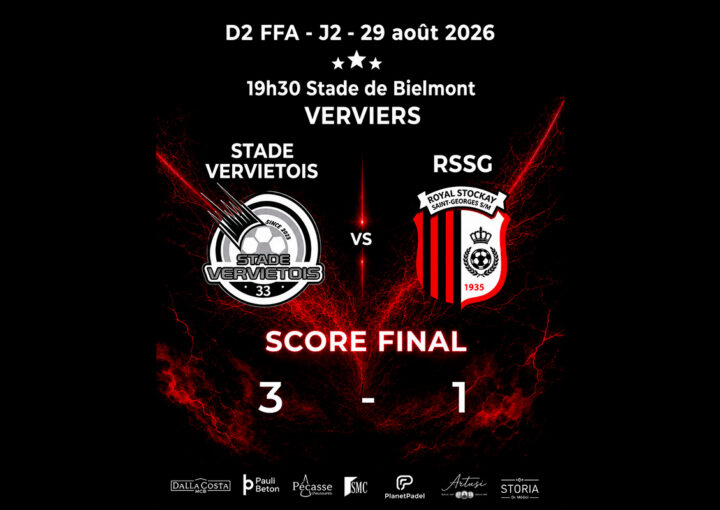 Stade Vervietois vs Stockay 3-1