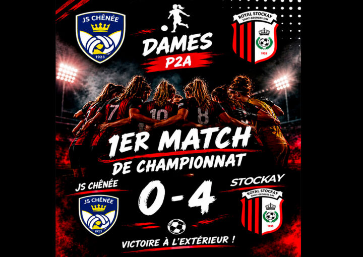 P2A Dames JS Chênée vs Stockay 0-4