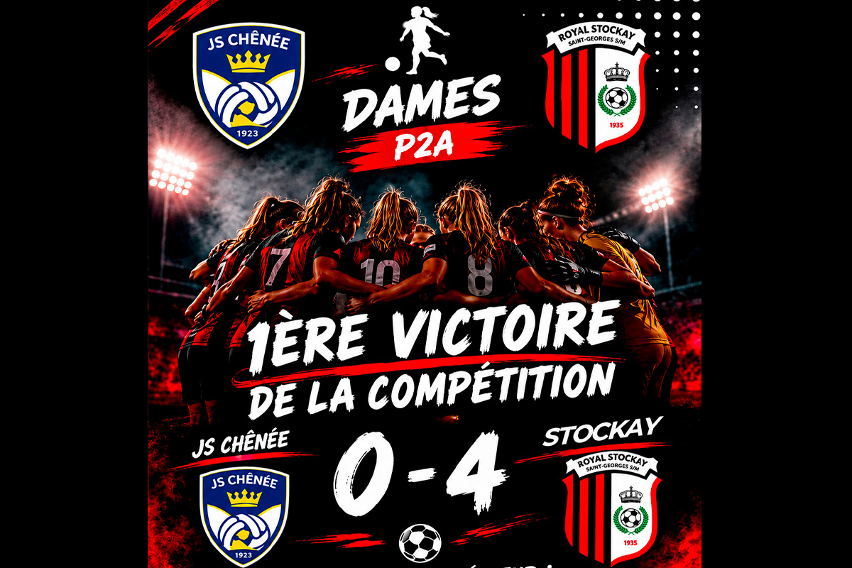 js chênée vs Stockay dames 0-4