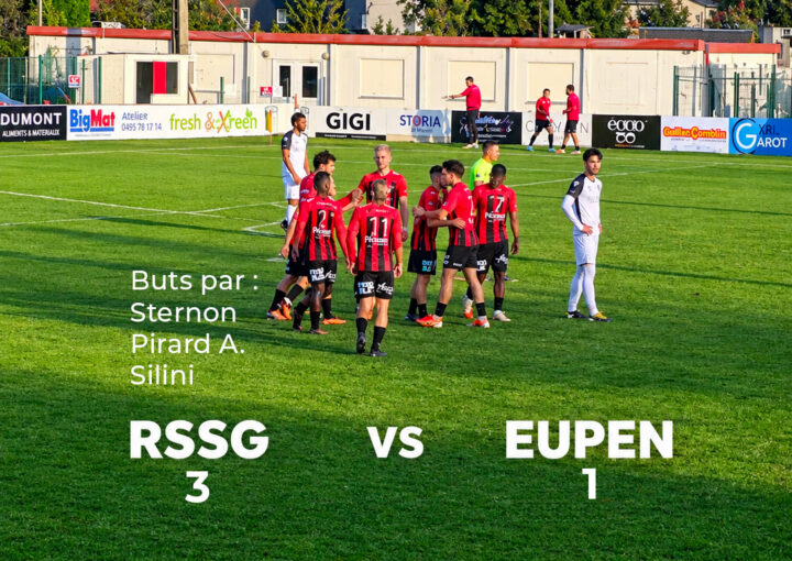 Stockay vs Eupen 3-1 victoire méritée